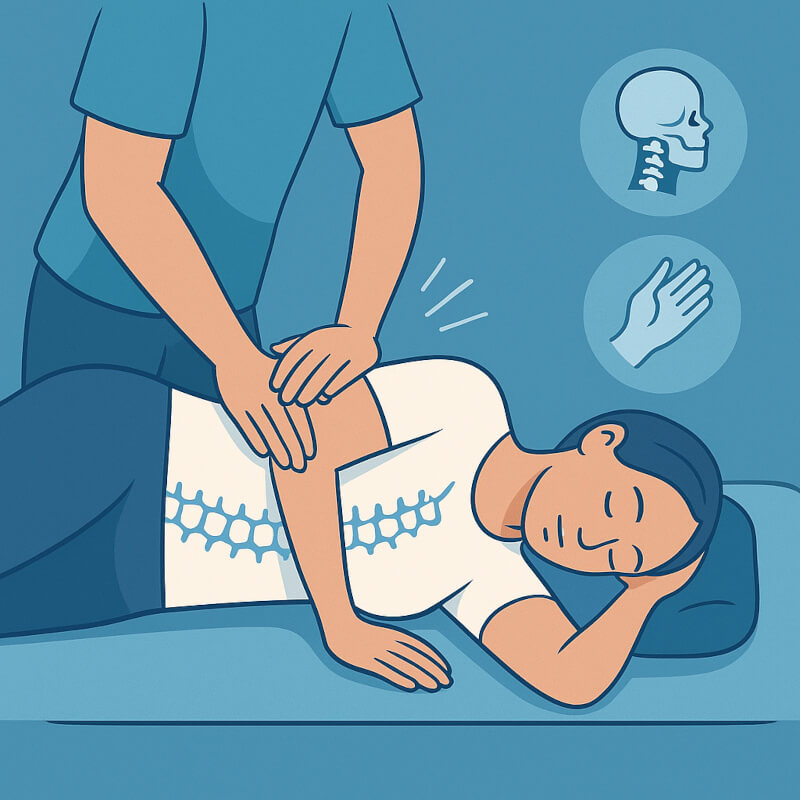 Kombitherapie – Haltungskorrektur und Ausrichtung